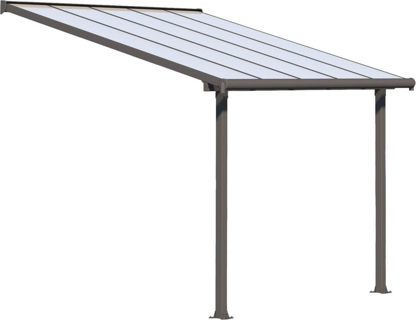 Transparent, Grey Palram - Canopia Olympia Patio Cover 3X3.05