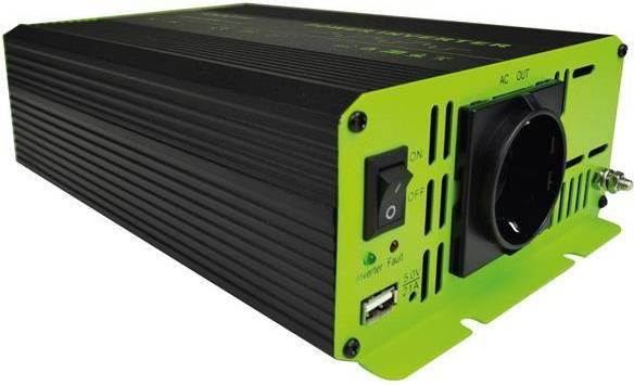 1852 Inverter modificeret sinuskurve, 12V 1000W