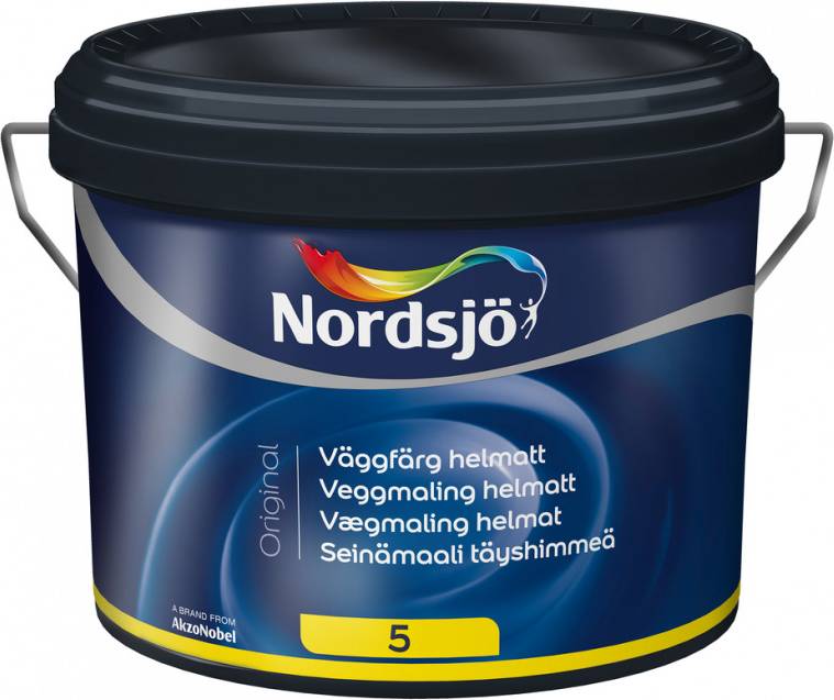 Nordsjö Original 5 Väggfärg Vit 10L