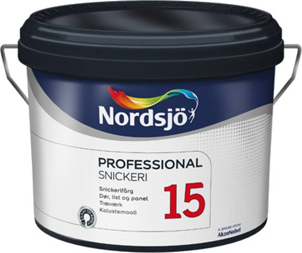 Nordsjö 15 Professional Carpentry Träfärg Vit 1L
