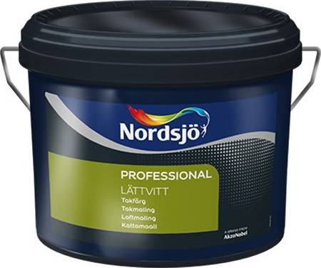 Nordsjö Professional Lightweight Takfärg Vit 10L