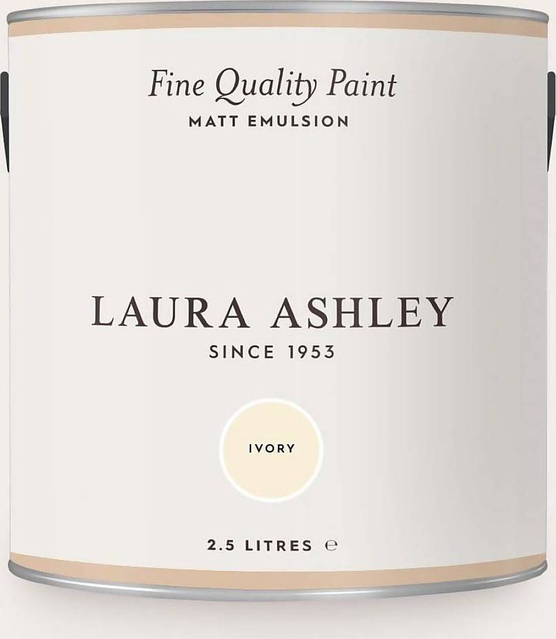 Laura Ashley Matt Emulsion Ceiling Paint, Wall Paint 2.5L