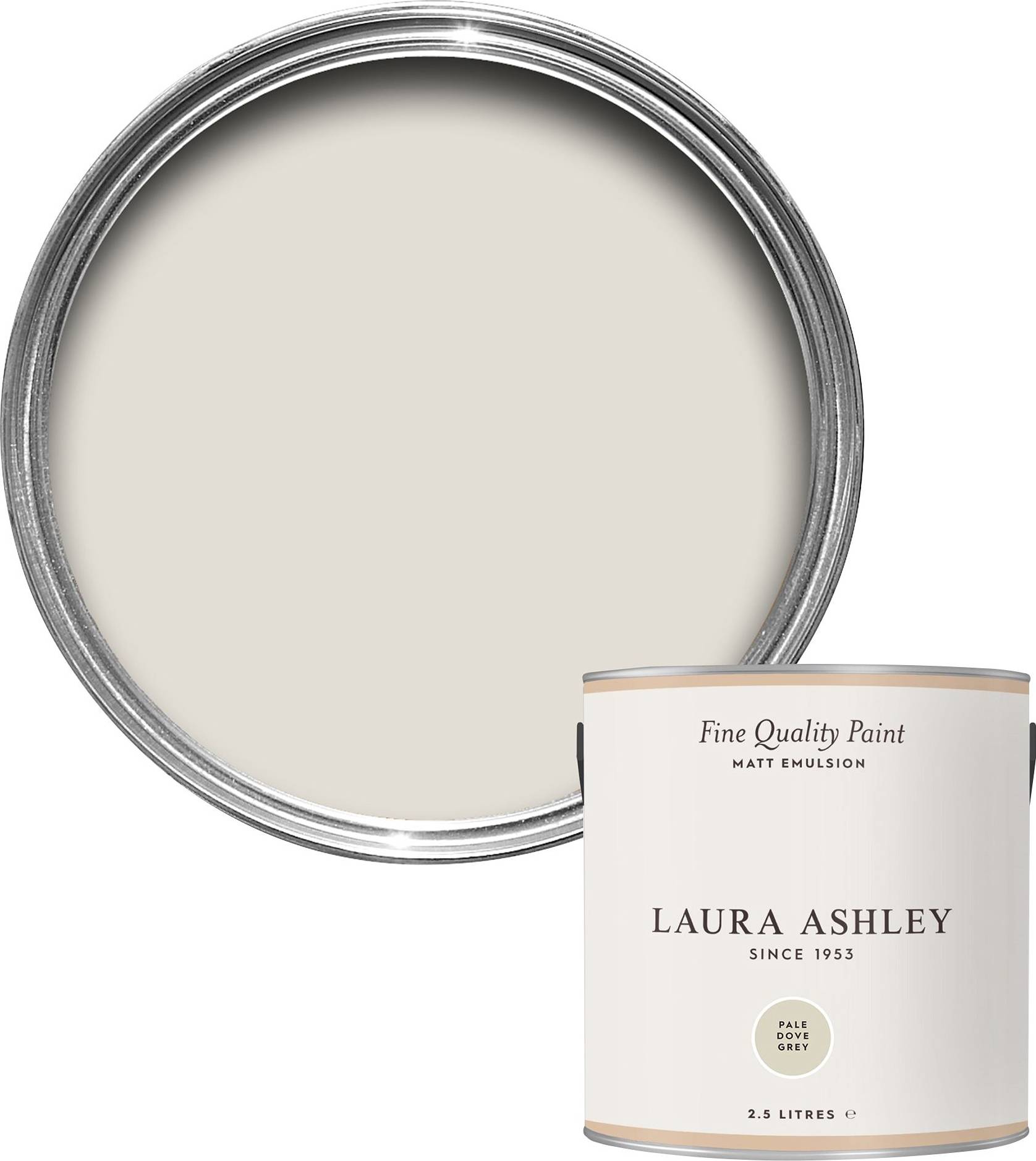 Laura Ashley Pale Dove Ceiling Paint Grey