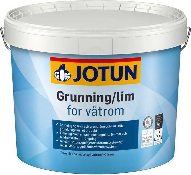 Jotun Grundning /lim Våtrumsfärg Transparent Blue 10L