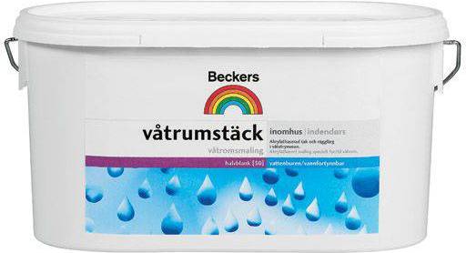 Beckers - Våtrumsfärg Vit 4