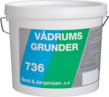 B&J 736 Våtrumsfärg Grön 3L