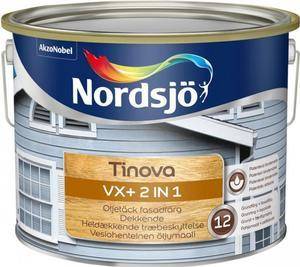 Nordsjö Tinova VX+ 2in1 Träfasadsfärg Vit 2.5L