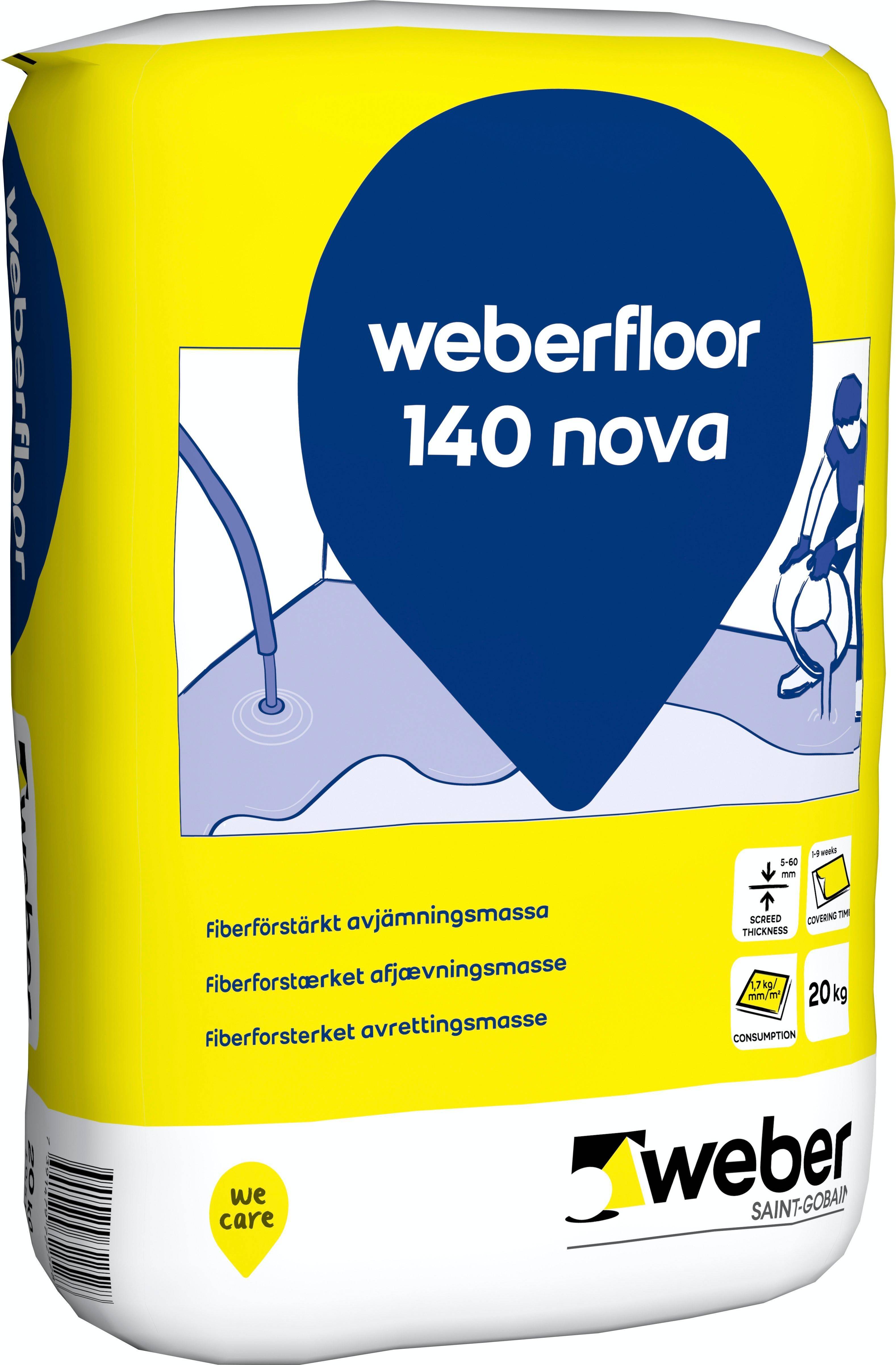 GOLVBRUK FLOOR 140 NOVA 20KG Beijerbygg Byggmaterial