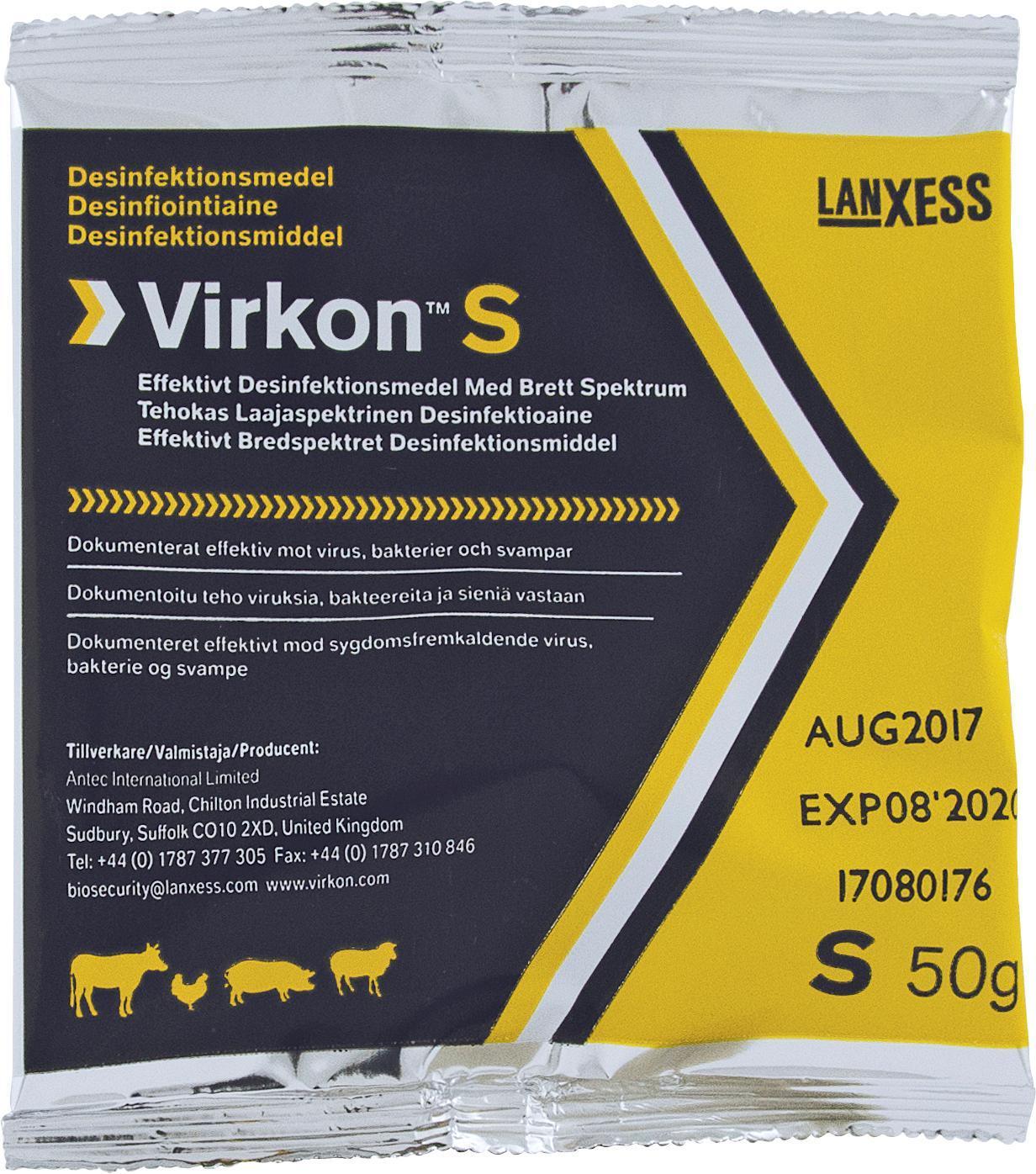 Virkon Disinfection