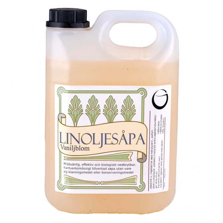 Grunne Linoljesåpa Vaniljblom 5L