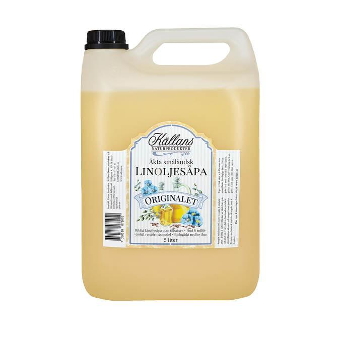 Kallans Småland Linseed Oil Soap Original Unscented 5L