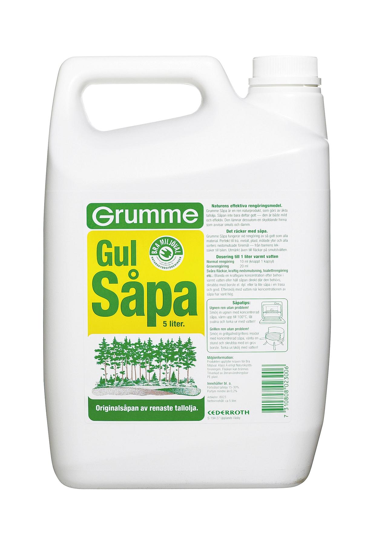Grumme Yellow Soap 5L