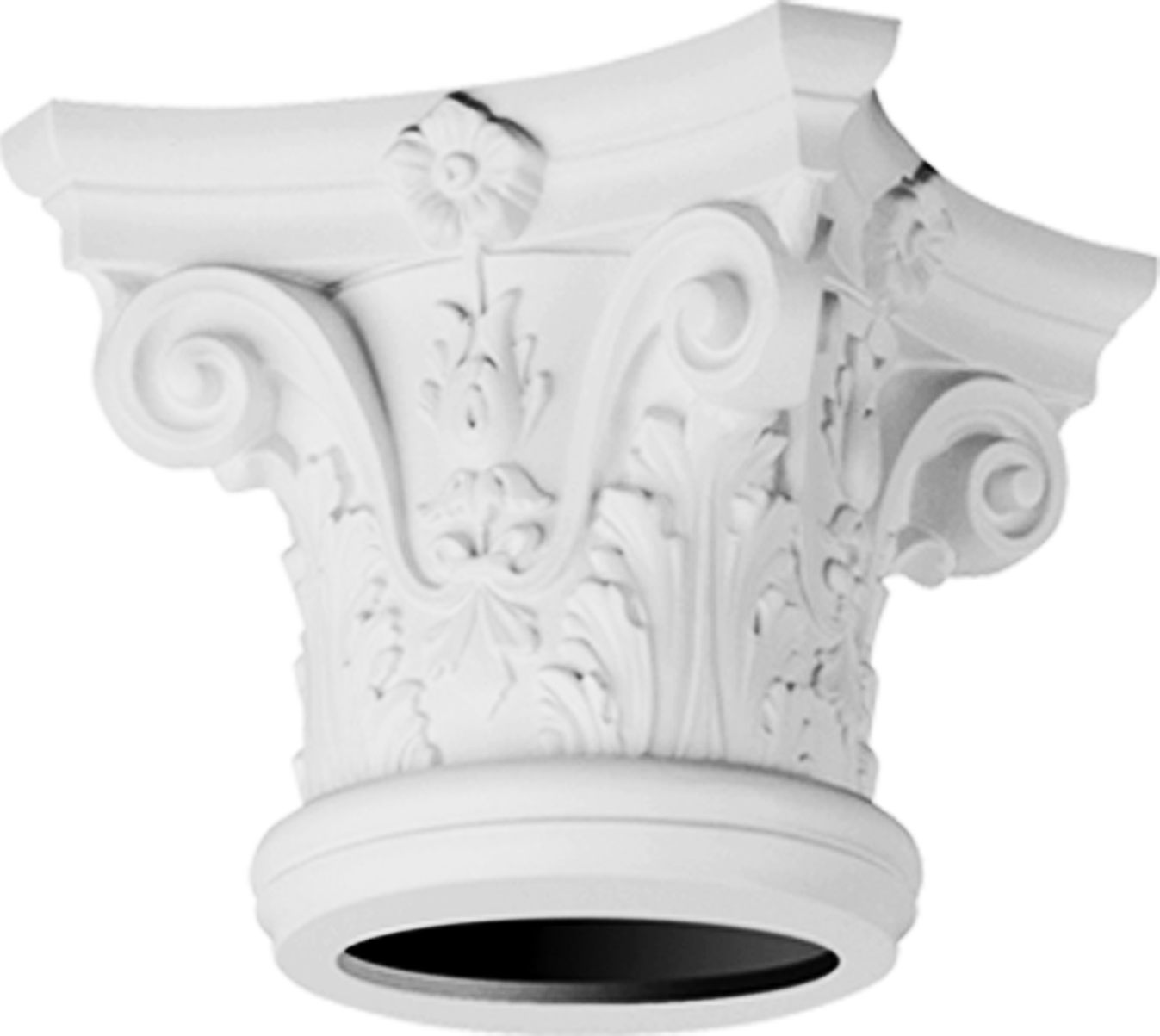Orac Decor Full kolonnkapitäl LUXXUS K1122 stil Korintisk