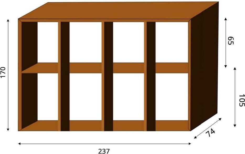 GrillSymbol Vedbod WoodStock 240x170