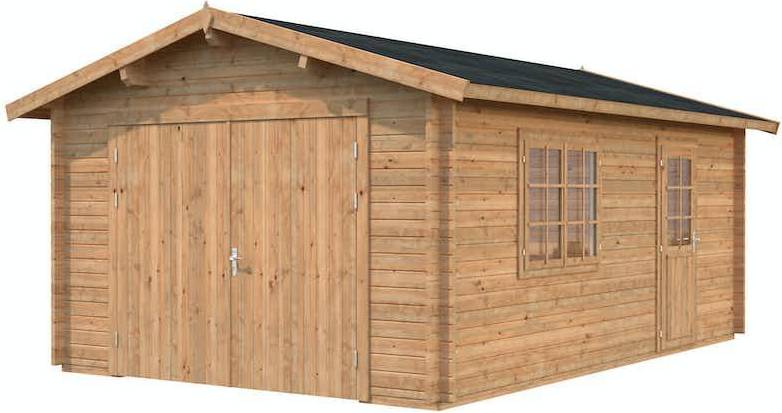 Palmako Enkelgarage Roger 19,0 m2 (Byggnadsarea )