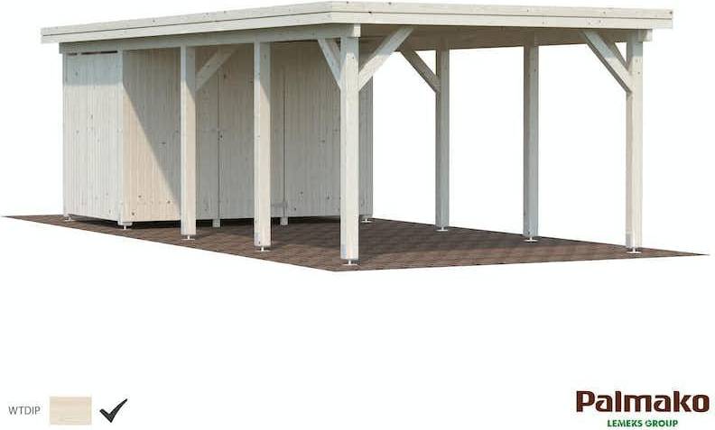 Palmako Karl 23,1 m2 shed (Byggnadsarea )