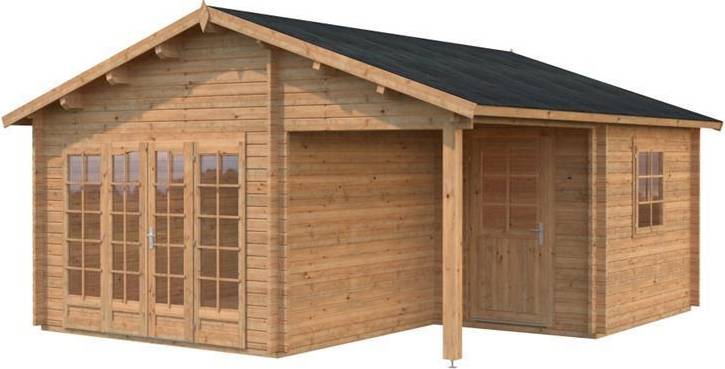 Palmako Irene 21.9+5.2 m2 (Byggnadsarea 21.9 m²)