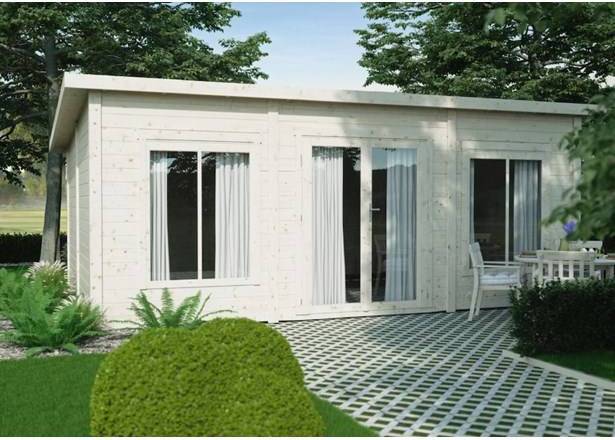 Luoman Lillevilla 488 (Byggnadsarea 24 m²), Stugpaket