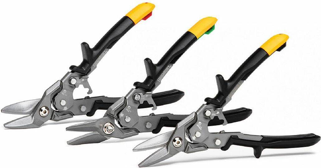 Toughbuilt Aviation Tin Snip Set 3 Cable Cutter