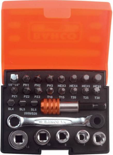Bahco 2058/S26-2 26pcs Hylsnyckel