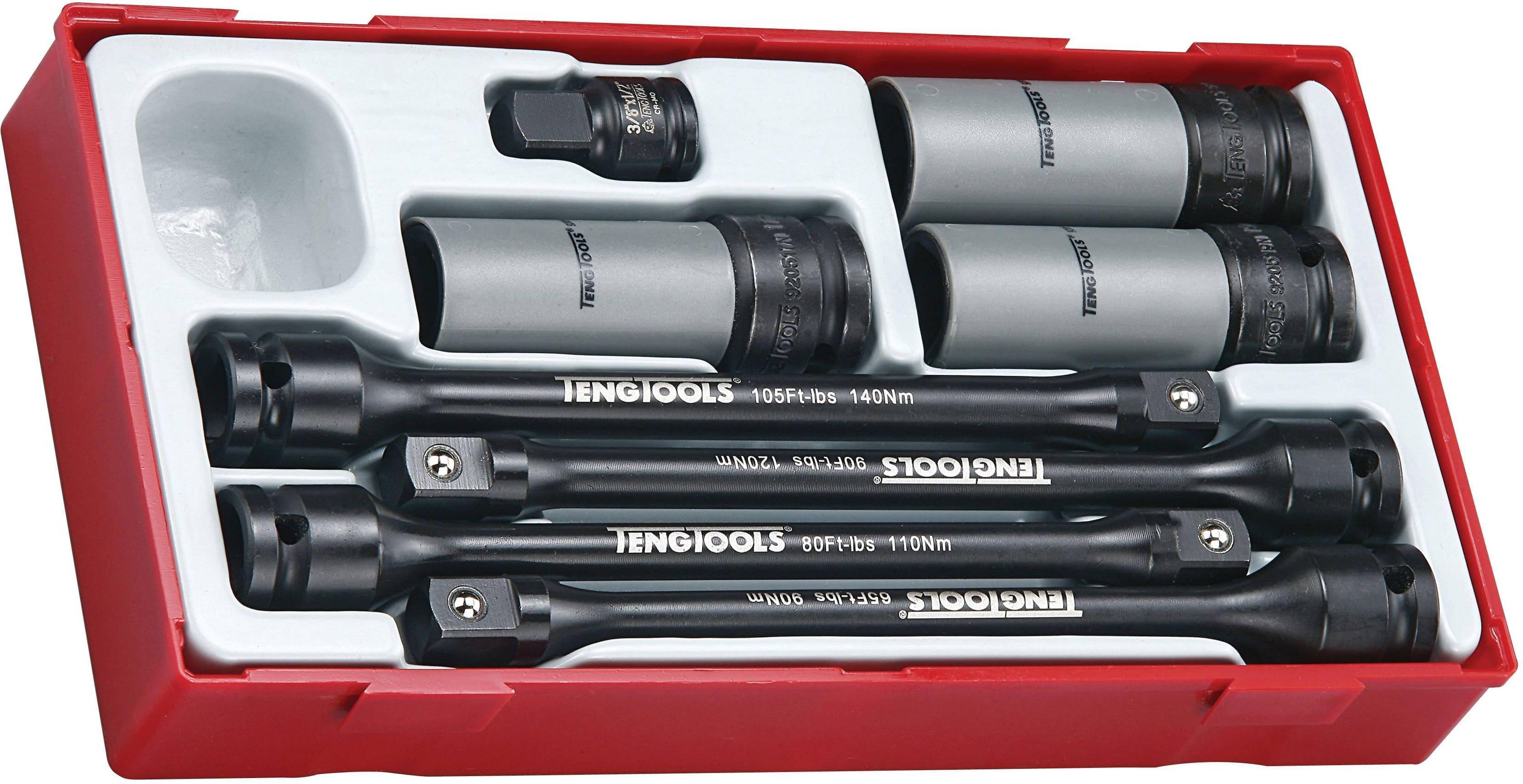 Teng Tools 172470403 Torsionstavsats Hylsnyckel