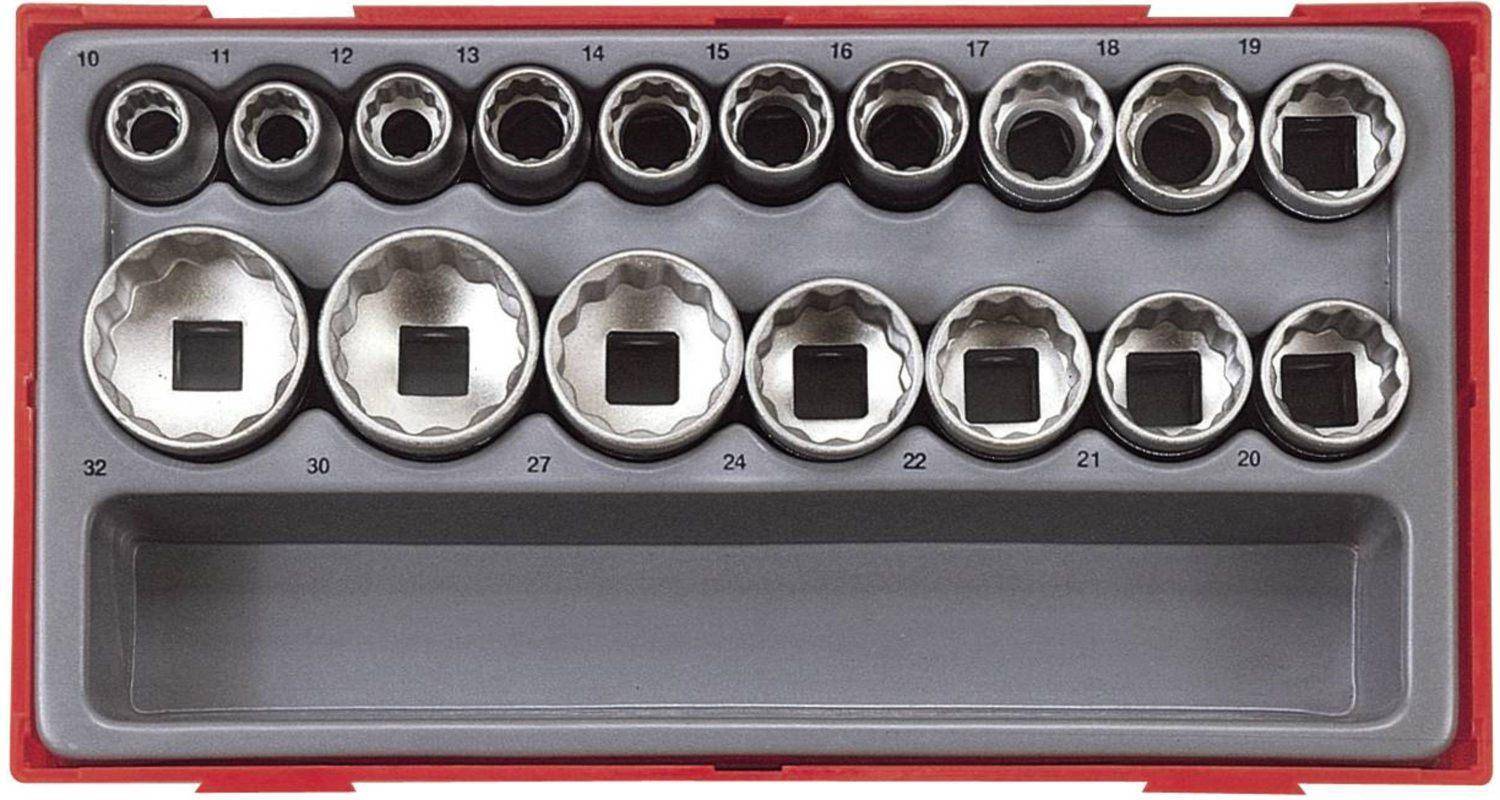 Teng Tools TT1217 17pcs Hylsnyckel