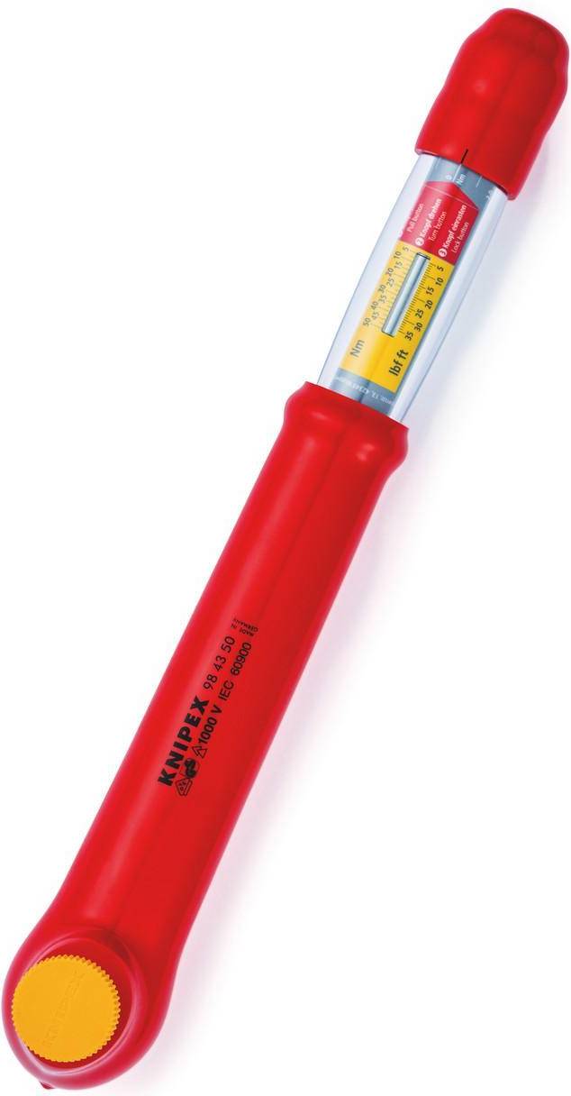 Knipex Vridmomentnycklar, utvändig fyrkant, omkopplingsbar Momentnyckel