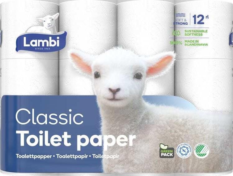 Lambi Classic Toilet Paper 84-pack