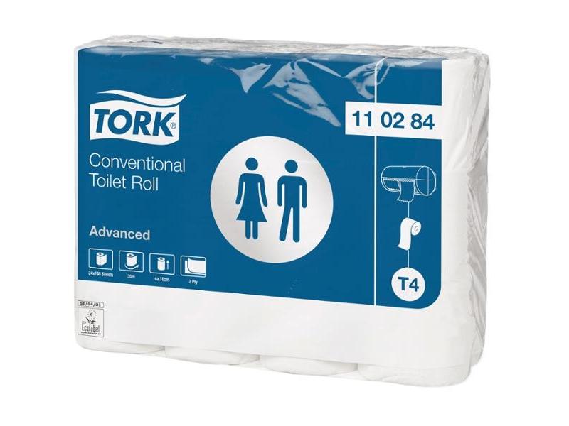 Tork Advanced T4 2-Ply Toilet Paper 24-pack