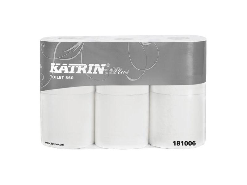 Katrin Plus 360 Low Pallet 2-Ply Toilet Roll 42-pack