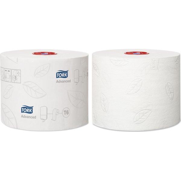 Tork Advanced Mid-Size T6 Toilet Roll 27-pack