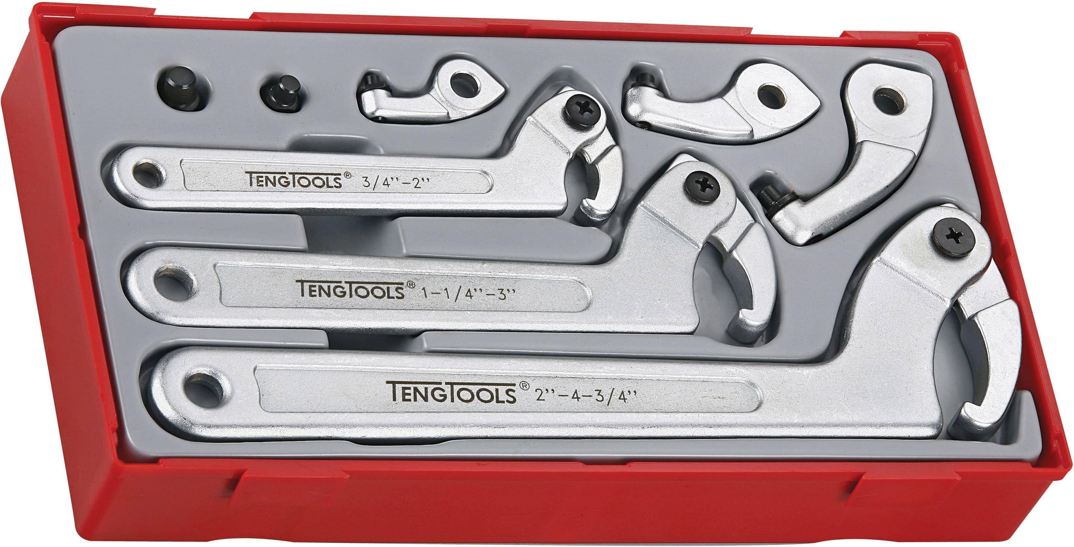 Teng Tools Hook wrenches 8pcs. 102120102 U-ringnyckel