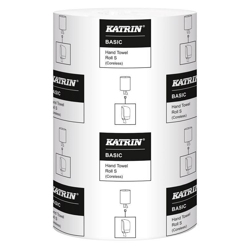Katrin Basic Hand Towel Roll S Coreless Low Pallet 12pcs