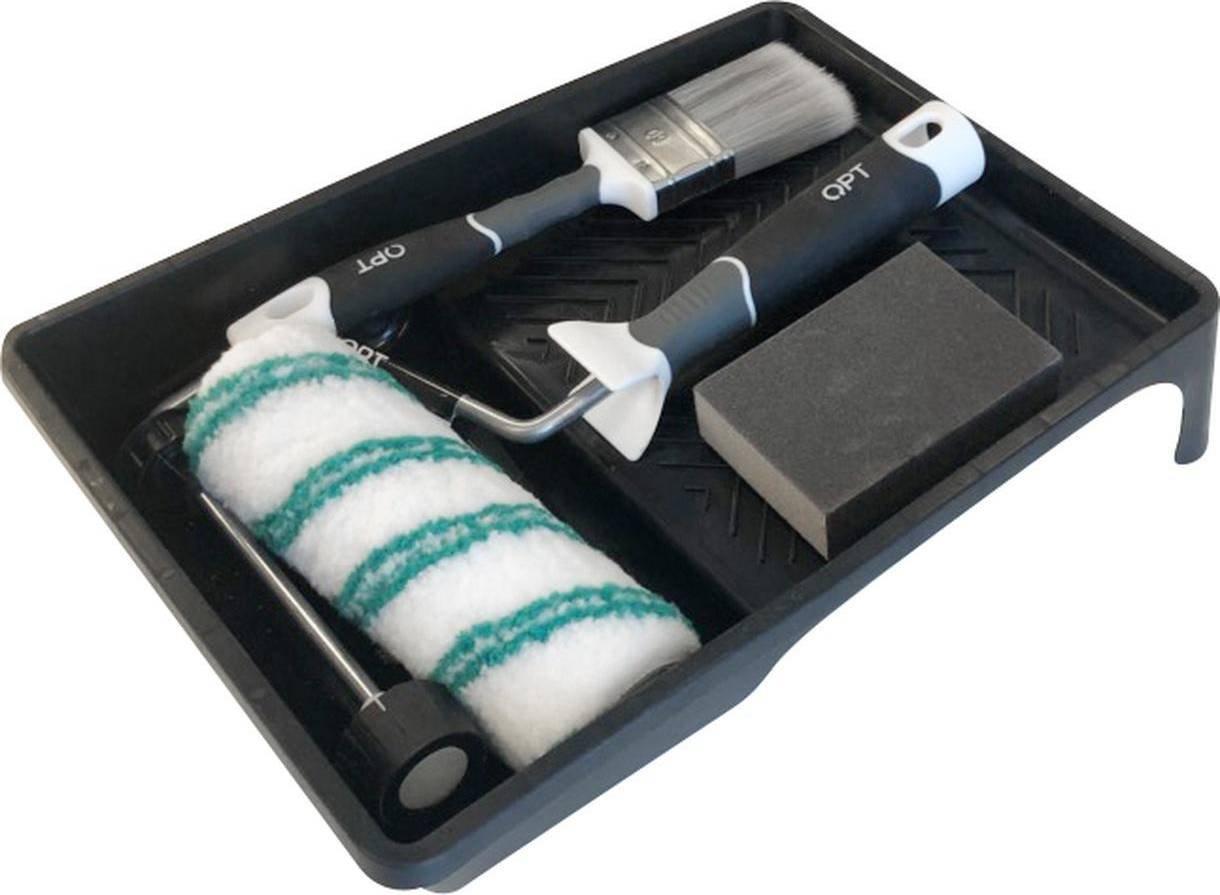 QPT ROLLERSET 18CM DELUXE INTERIÖR 4-DELAR Rollerset