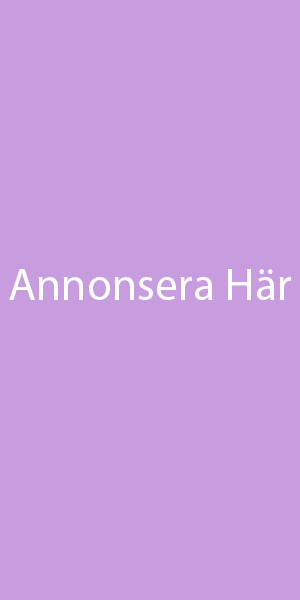 annons